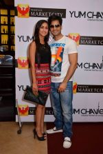 Crystal Dsouza and Karan Thacker at Phoenix Market City easter party in Mumbai on 14th April 2014